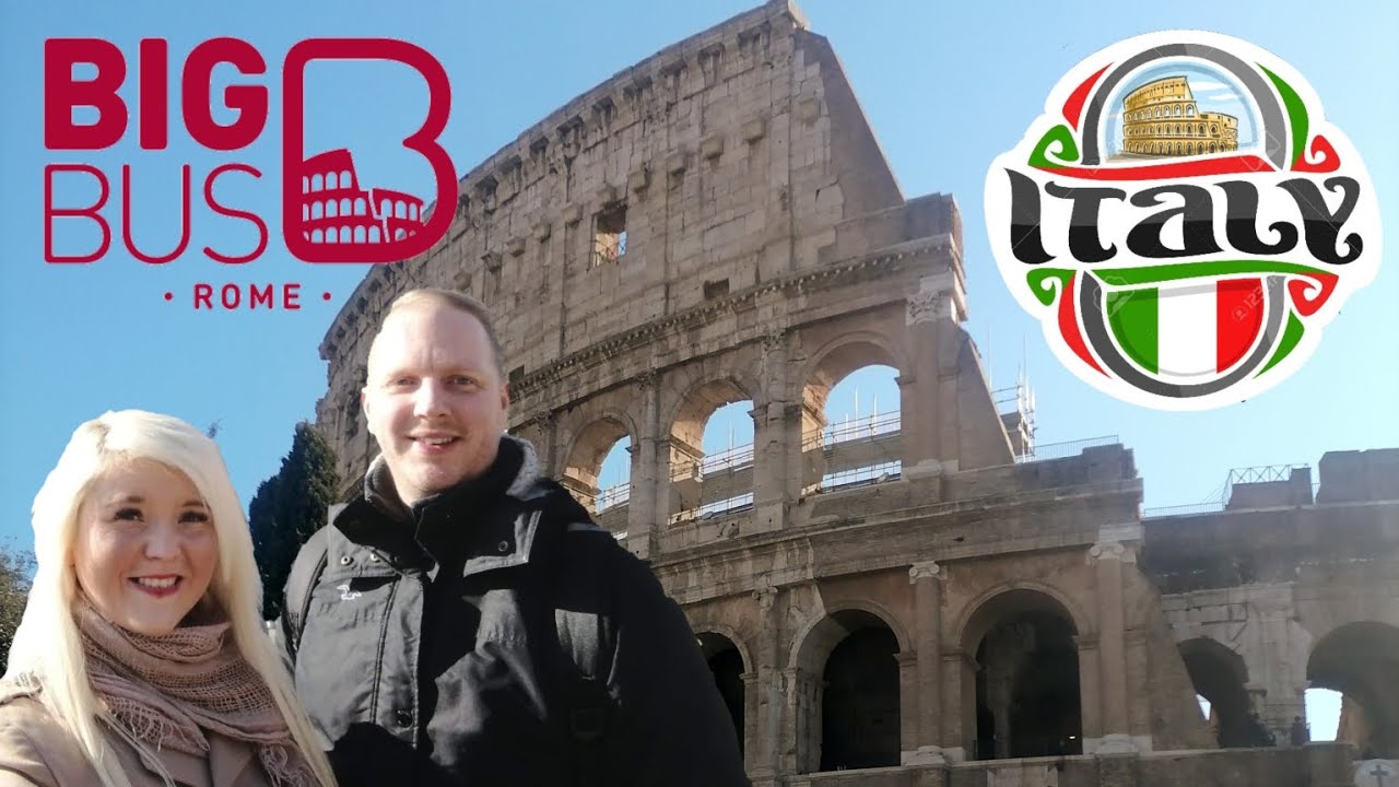 Exploring Italy Rome 🇮🇹 | Big Bus Tour | Colosseum | Vatican