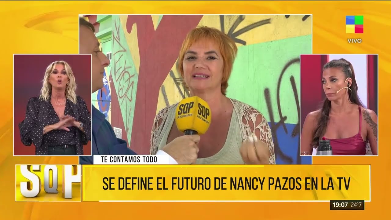 🧨 SE DEFINE EL FUTURO DE NANCY PAZOS EN LA TV
