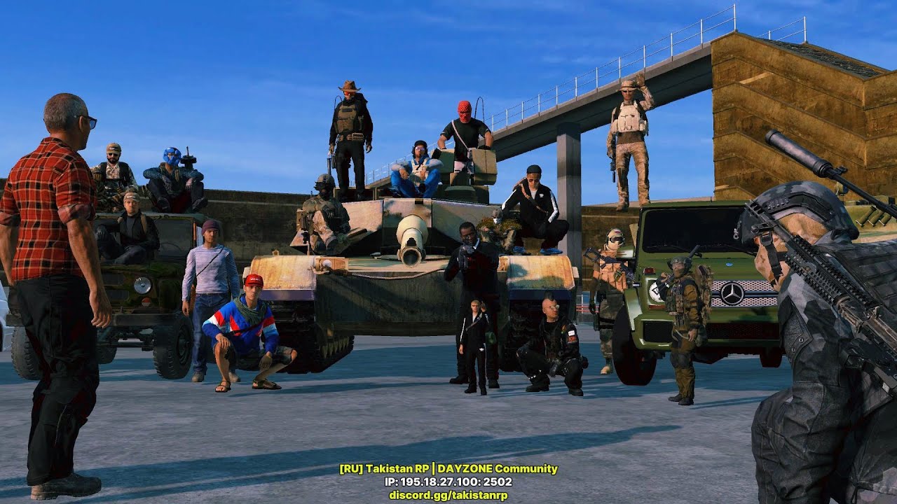 Как GTA, НО DayZ RP | DAYZONE COMMUNITY #dayz #rp