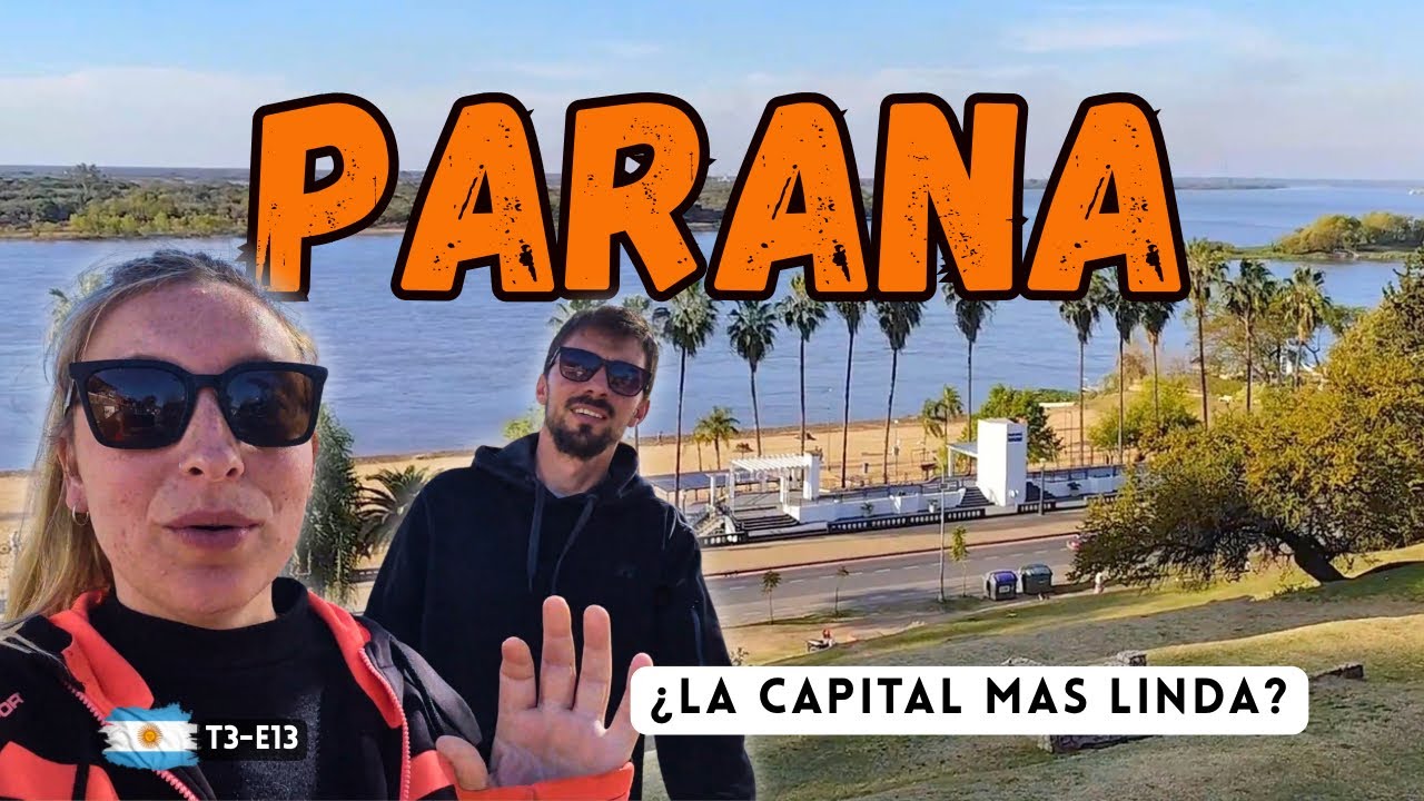 PASEANDO por PARANÁ - Entre Ríos en Bicicleta 🚲 | Mostrándole mi ciudad a Poti