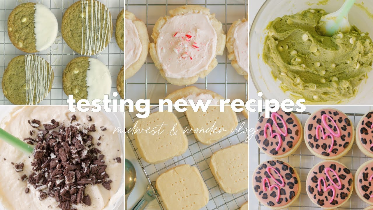 #4 Testing new baking recipes vlog (no talking)