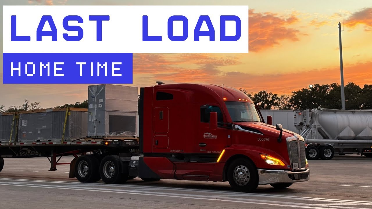 Last load after 5 weeks out on the road! || 210 TRUCKIINN