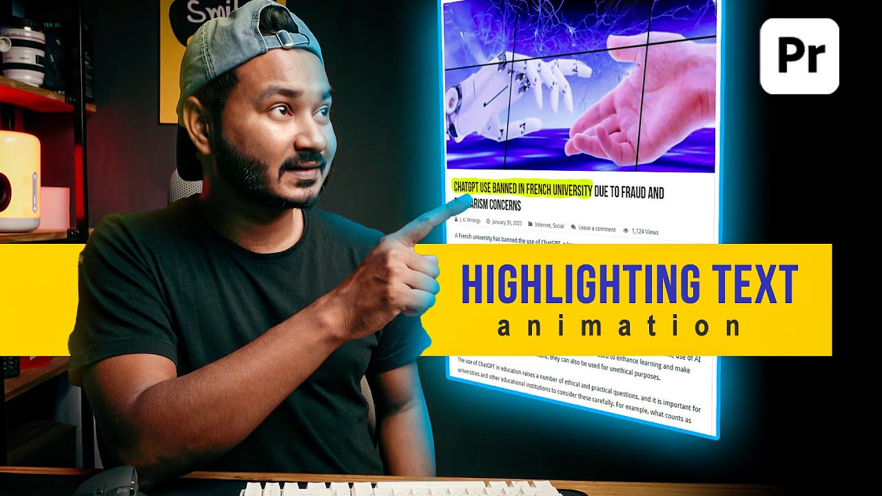 How to Make Highlighting Text Effect in Premiere Pro