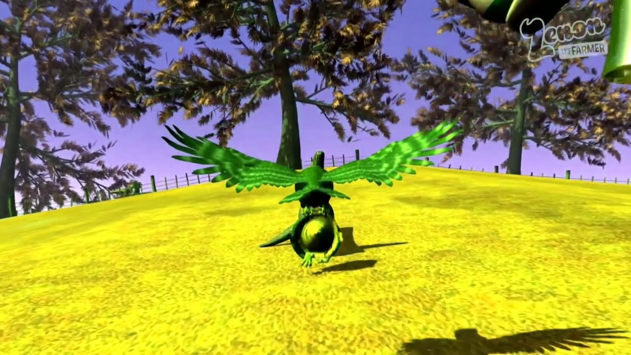 The hawk bumped into the log//Sponsored by Gamavision Csupo effects