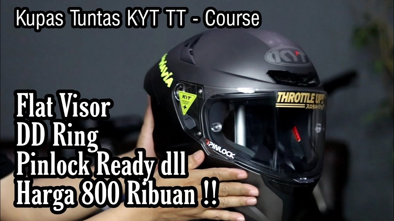 Review Helm KYT TT Course | Helm Keren Dibawah Satu Juta