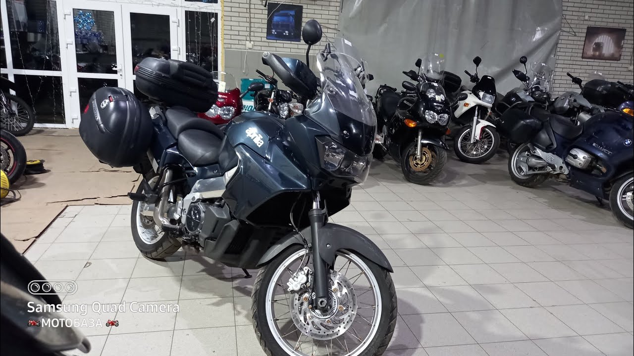APRILIA ETV 1000 Caponord ABS инжектор 3 кофра. Мотобаза