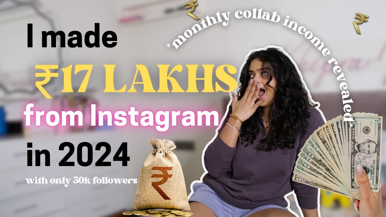 How much Instagram collabs paid me in 2024 | brand collabs, tips etc | Kshipra Vats