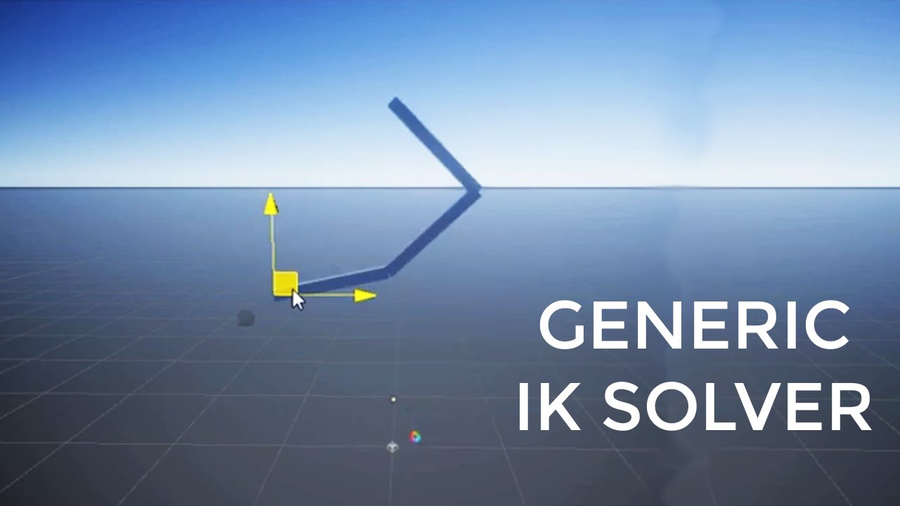 Unity 3D - Generic Inverse Kinematics (IK) - Open Source - Github