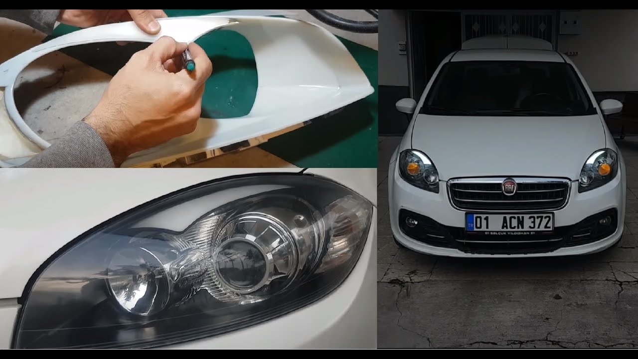 FIAT LINEA BI-XENON MERCEK // LED UYGULAMASI NASIL YAPILIR