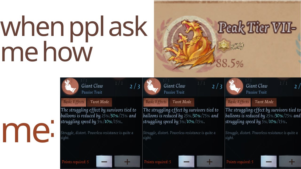 This video will make you to bring giant claw [Identity V]