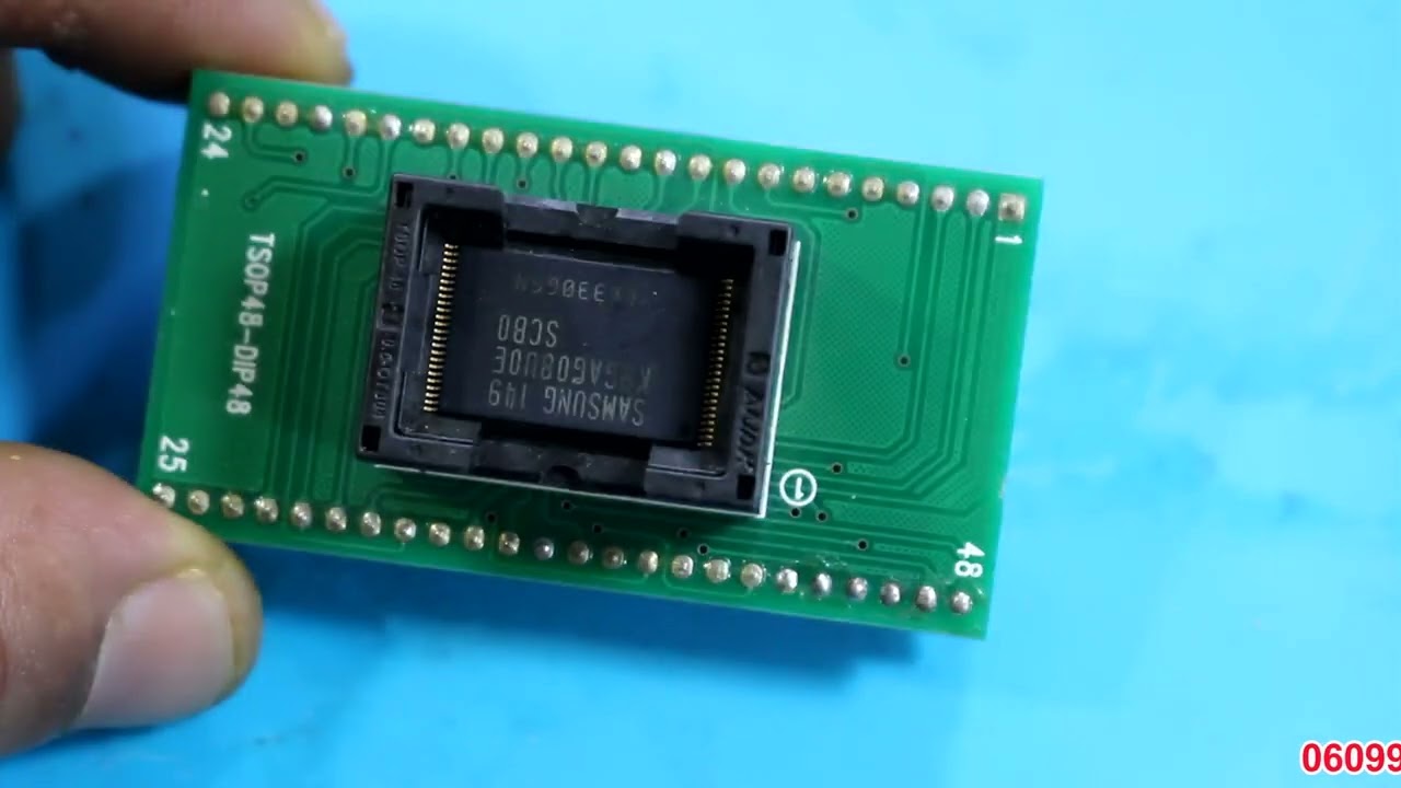 إزالة وتركيب ناند فلاش إصلاح تلفاز سامسونج مشكل ريستار SAMSUNG UE40D5700 problem rebooting fix
