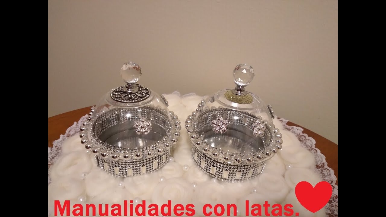 Recicla tus latas de atún.Hermosas manualidades para regalar o vender.