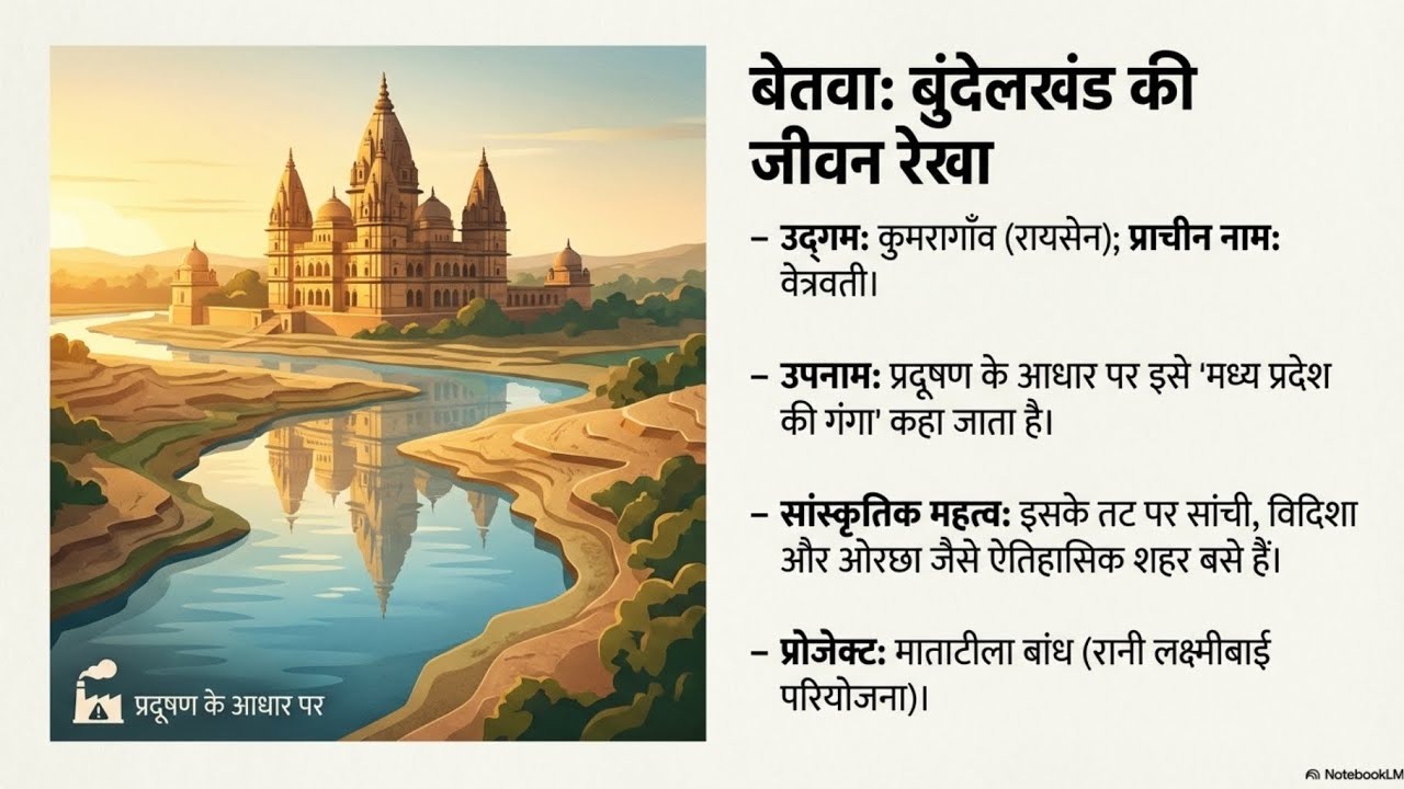 मध्य प्रदेश की प्रमुख नदियां (3D Map) | Rivers of MP Masterclass | MPPSC & MPSI 2026