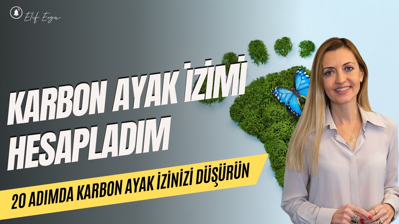 Karbon Ayak İzimi Hesapladım! | 20 Adımda Karbon Ayak İzinizi Nasıl Düşürebileceğinizi Anlattım!