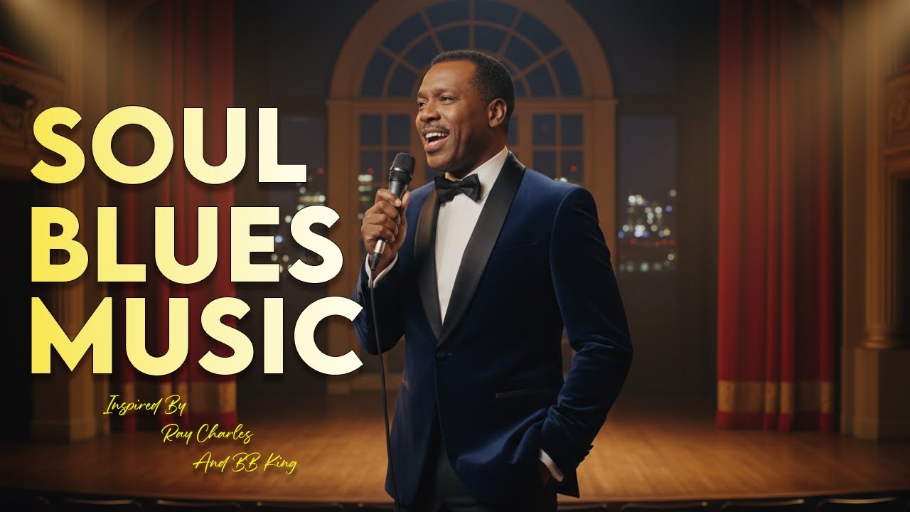 Soul Blues Music | Songs inspired by Ray Charles, Etta James and Otis Redding | Smooth & Timeless