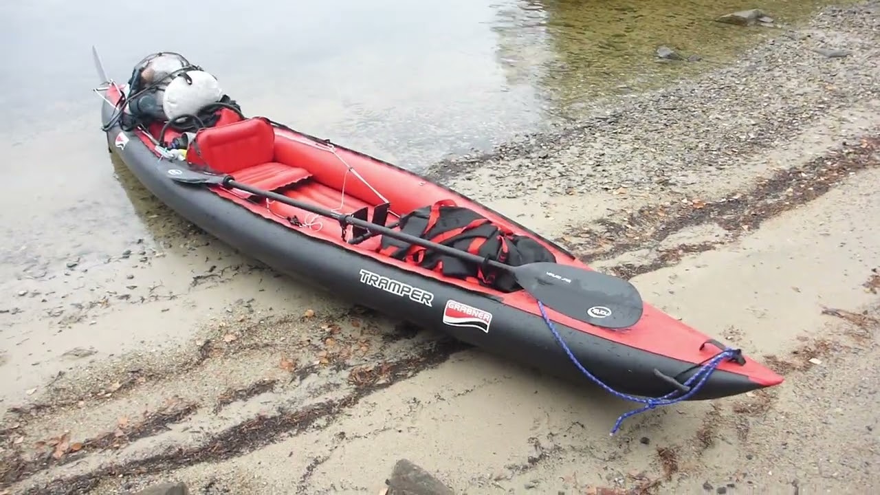 2 day's with the Kayak on Lake Foxen and Lake Stora Le September 2021. With Grabner Tramper Kayak