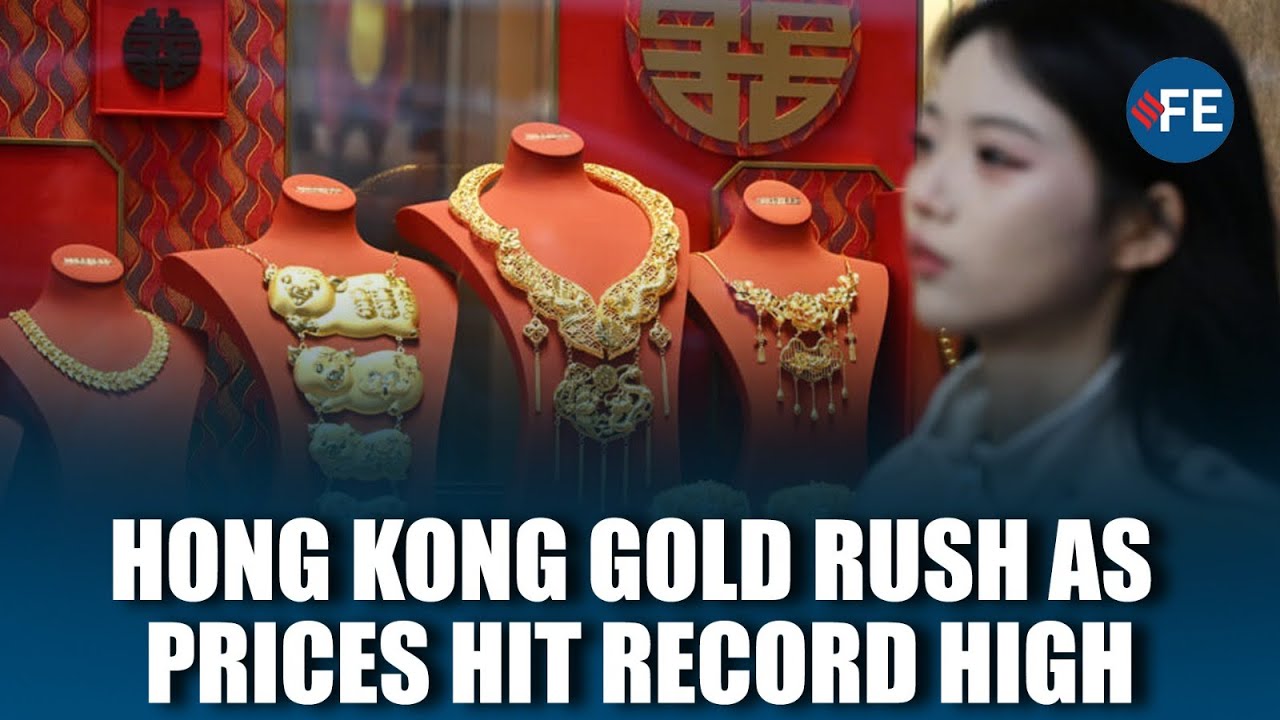 WATCH: Long Queues in Hong Kong as People Sell Gold Amid Price Rally