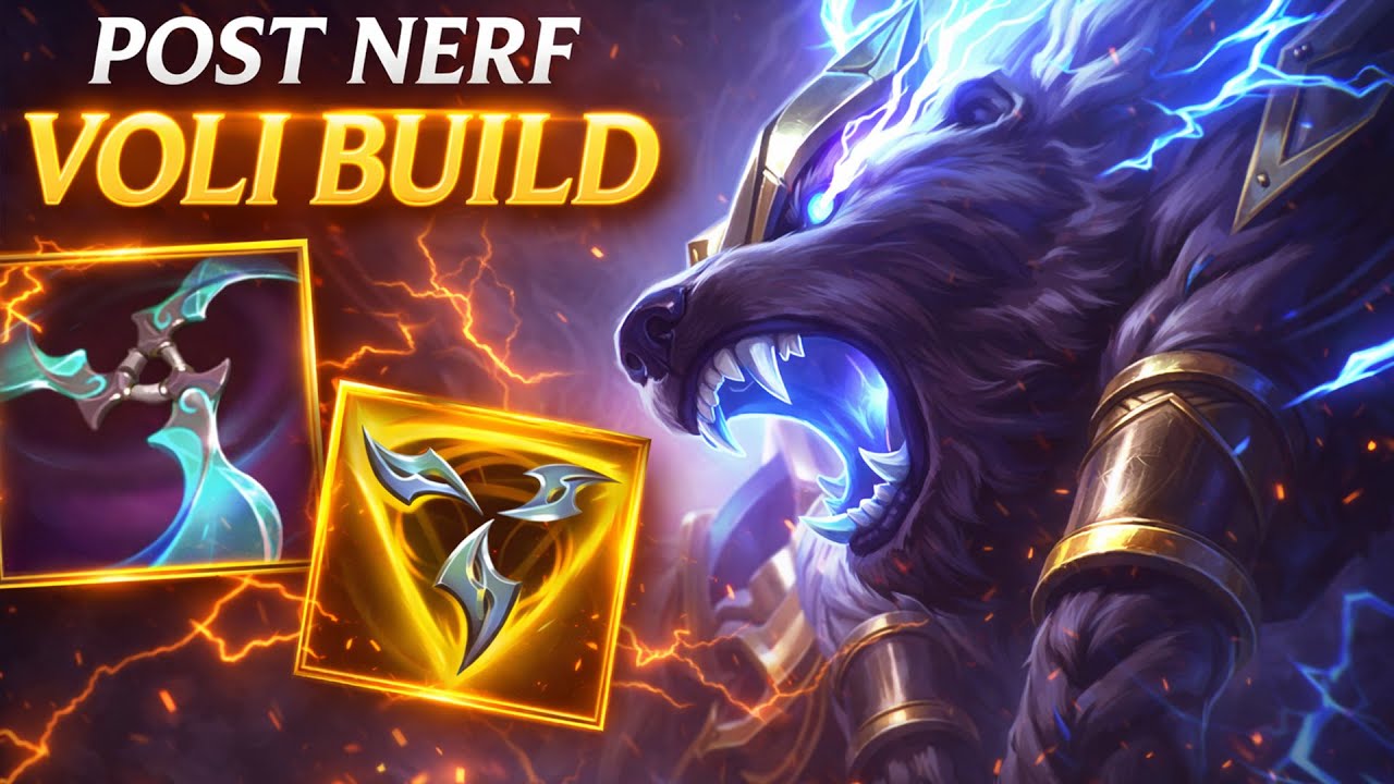 BUILD THIS ON VOLIBEAR AFTER NERFS! (1v9 CARRY)