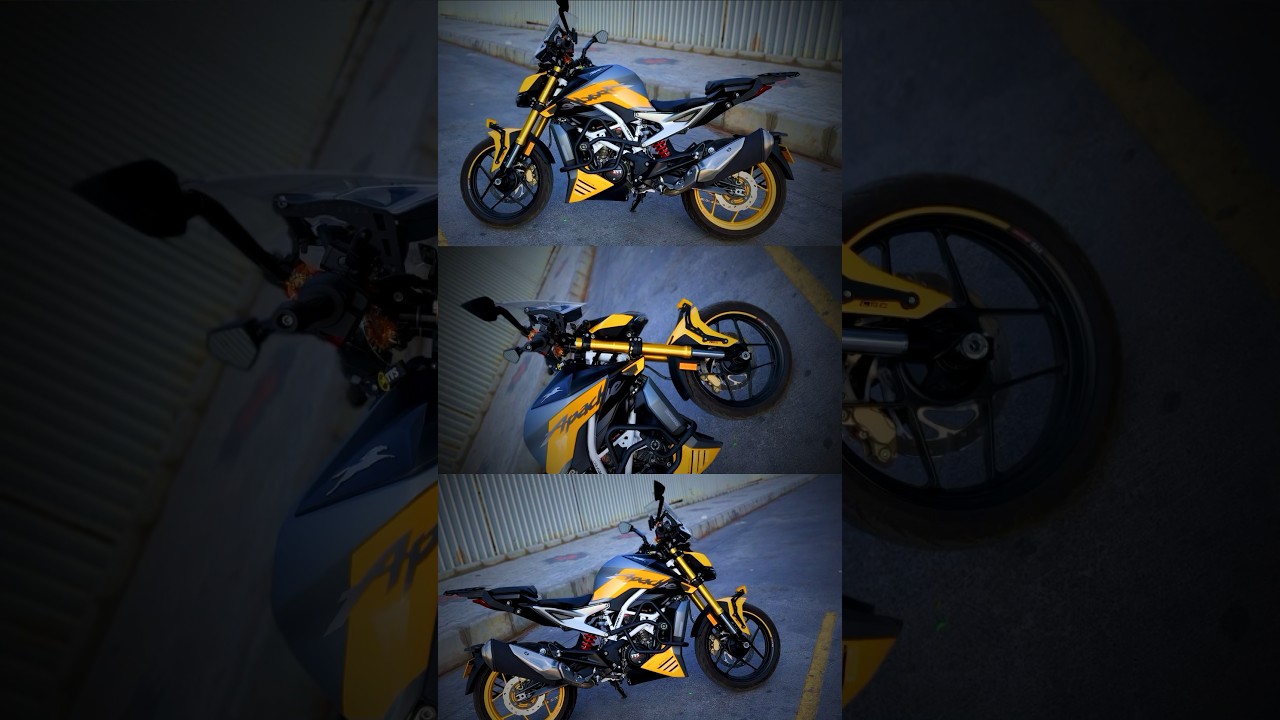 Riding the Rocket: Exploring the TVS Apache RTR 310's Awesome Design and Superb Performance
