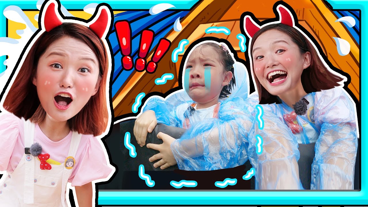 趣味探店：晶晶姊姊帶你去廣州融創樂園GIGI Visits Outdoor playground with Kid  / Play with GIGI/  Education for Children