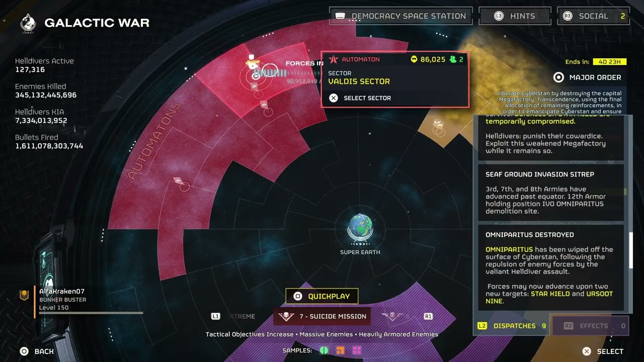Final Push on Cyberstan!!! 2-17-26 | HELLDIVERS 2