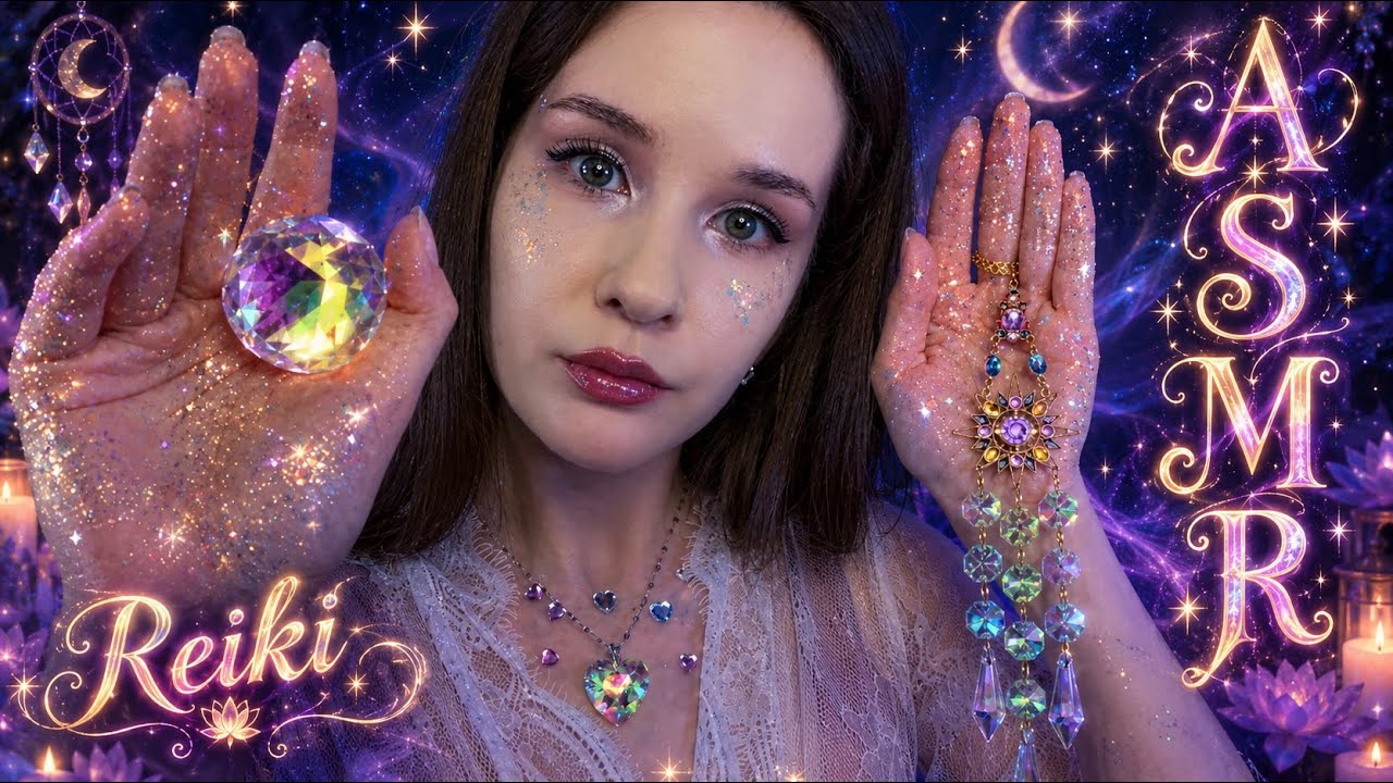 ASMR Чистка Ауры | Reiki, Placking Negative Energy | Hand Movements & Visual Triggers + Mouth Sounds