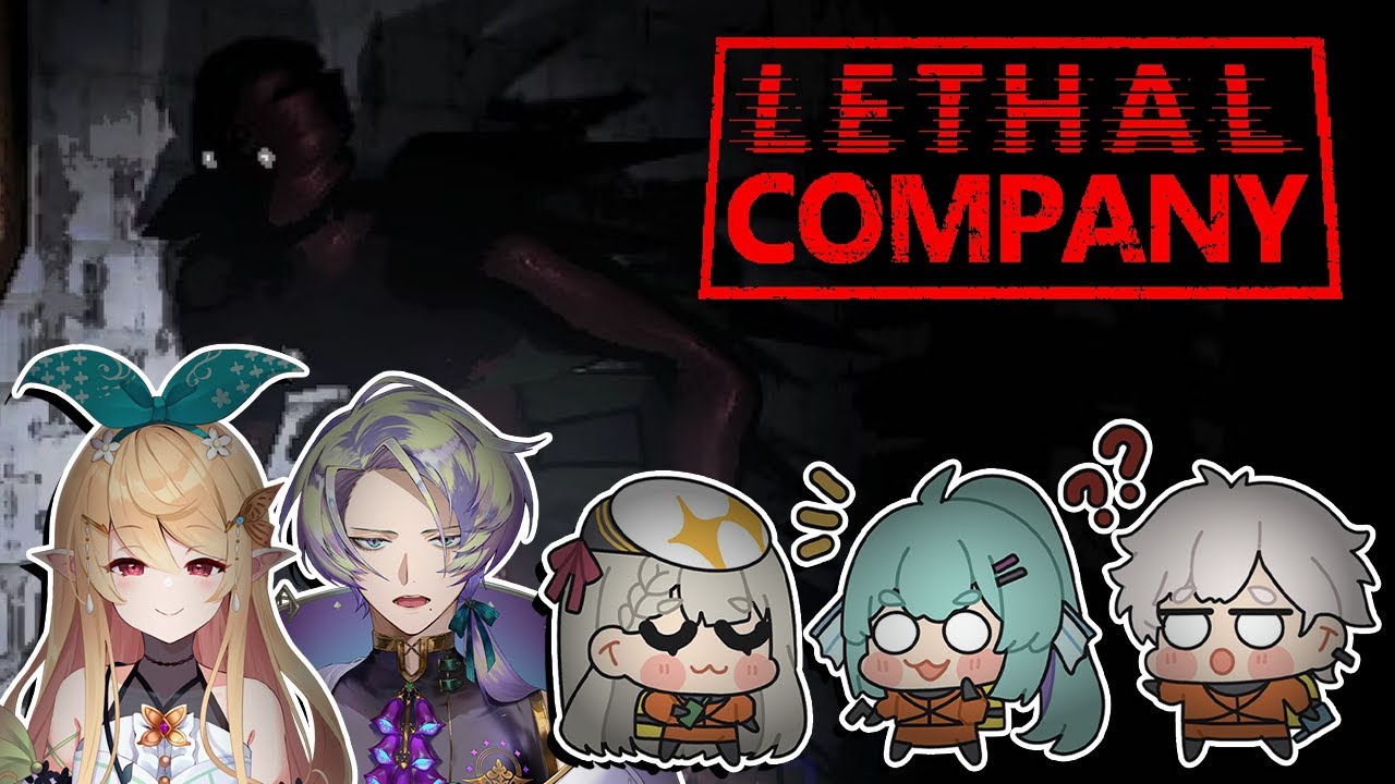 【LETHAL COMPANY】 EMPLOYEES OF THE MONTH 「Collab」 ft. iPN, Aia, Claude & Pomu
