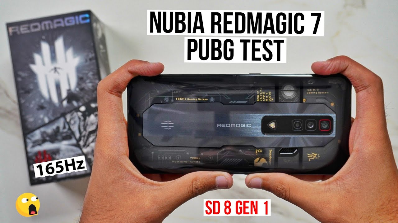 World's Fastest Gaming Phone Pubg Test - Nubia Red Magic 7 | SD 8 Gen 1 🔥