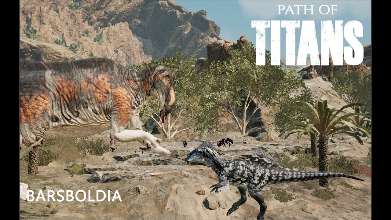 Path of Titans Barsboldia Compilation Pt 1 (Official Servers)