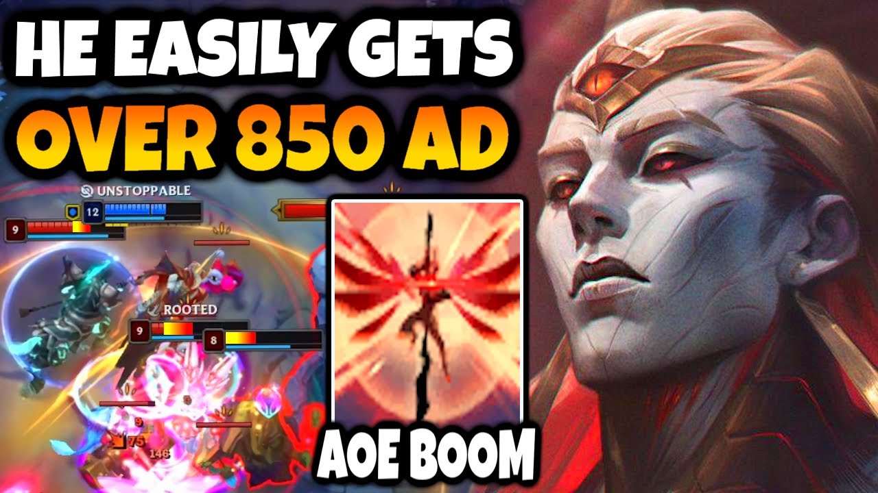 My first game of ZAAHEN. Easily get 850+ AD going BRUISER and he REVIVES? Yeah he's insane.