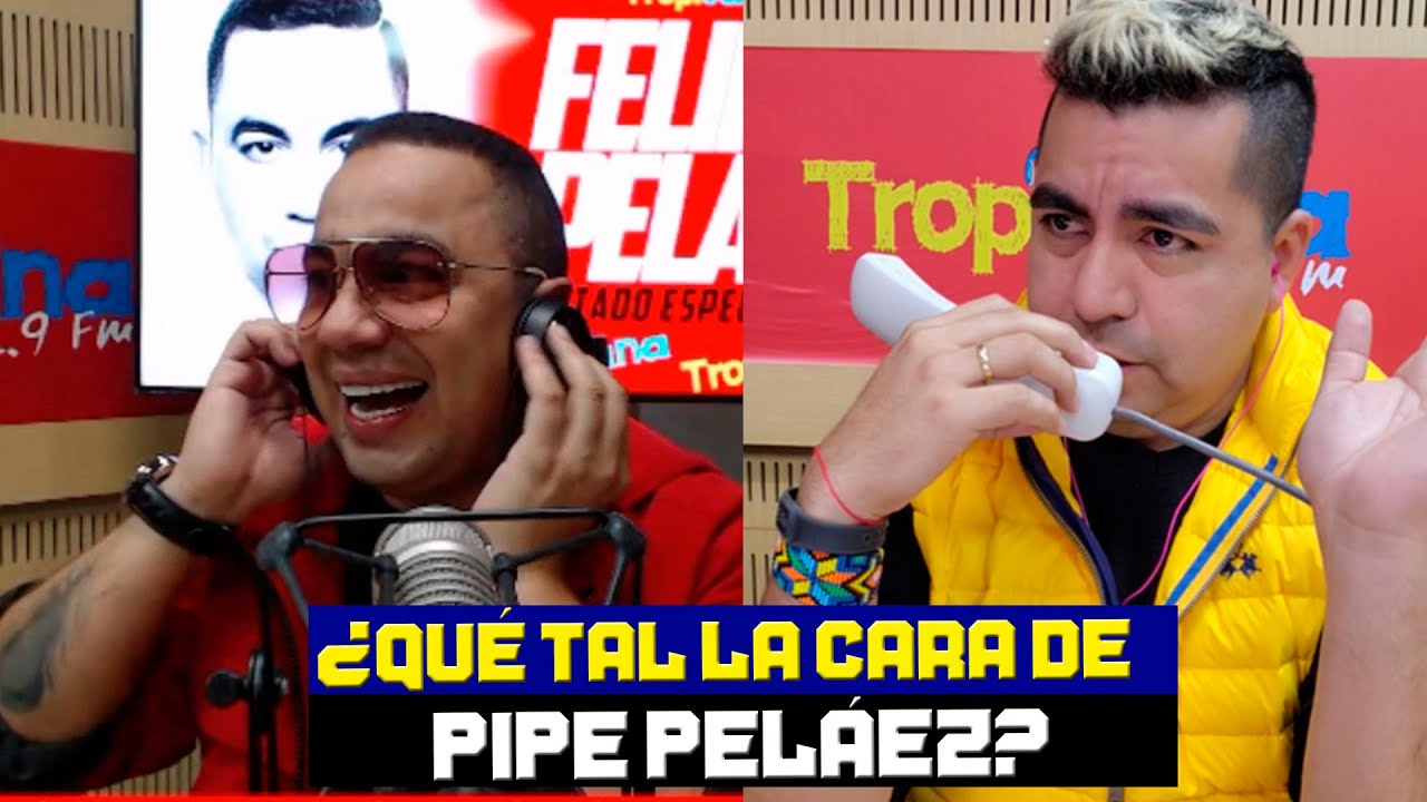 La risa casi no lo deja responder a Felipe Peláez - Jhovanoty