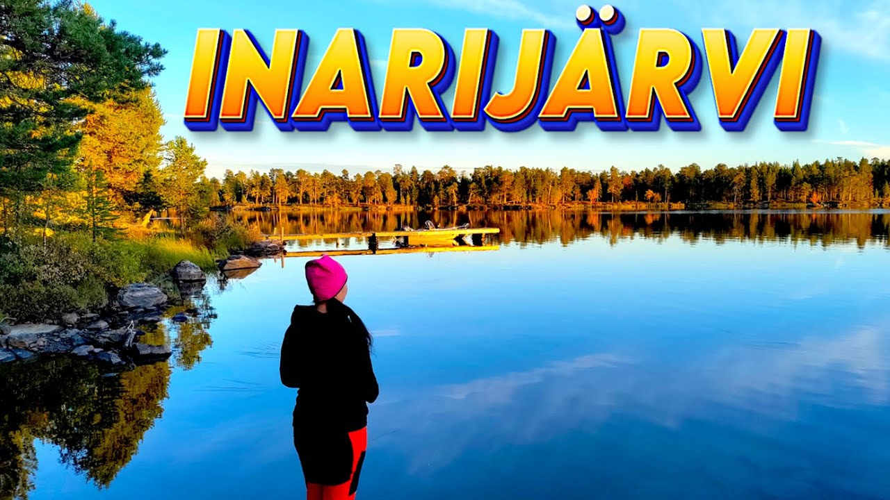 Inarijärvellä veneretkellä: Kahkusaari