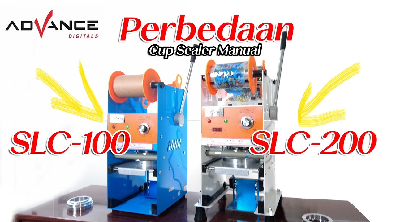 Perbedaan Cup Sealer Advance SLC 100 dan SLC 200 #pusatgrosirsidoarjo #review #rcupsealer