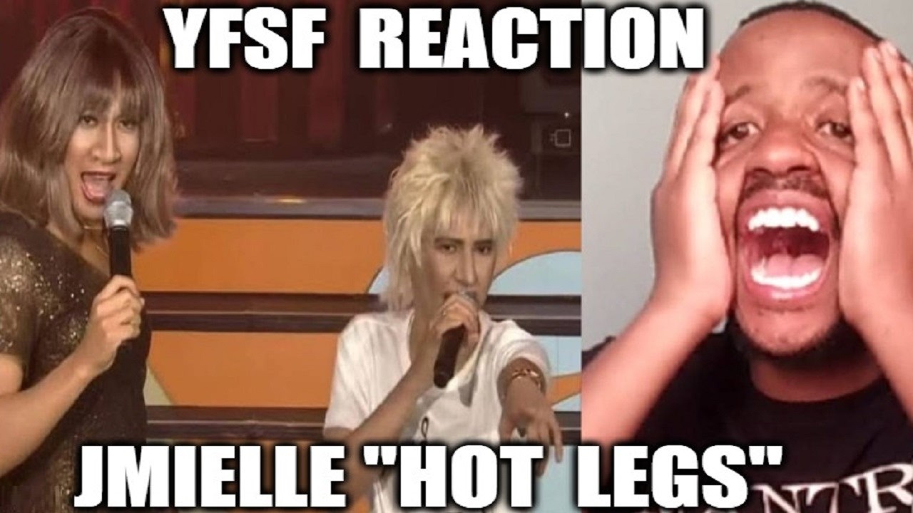 YFSF REACTION | JM Dela Cerna & Marielle Montellano (JMielle) as Tina Turner & Rod Stewart |Hot Legs
