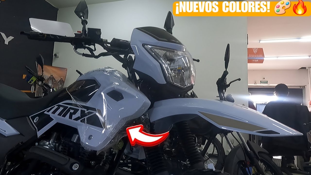 Así llegan los nuevos colores de la MRX 125 2026 🎨🔥