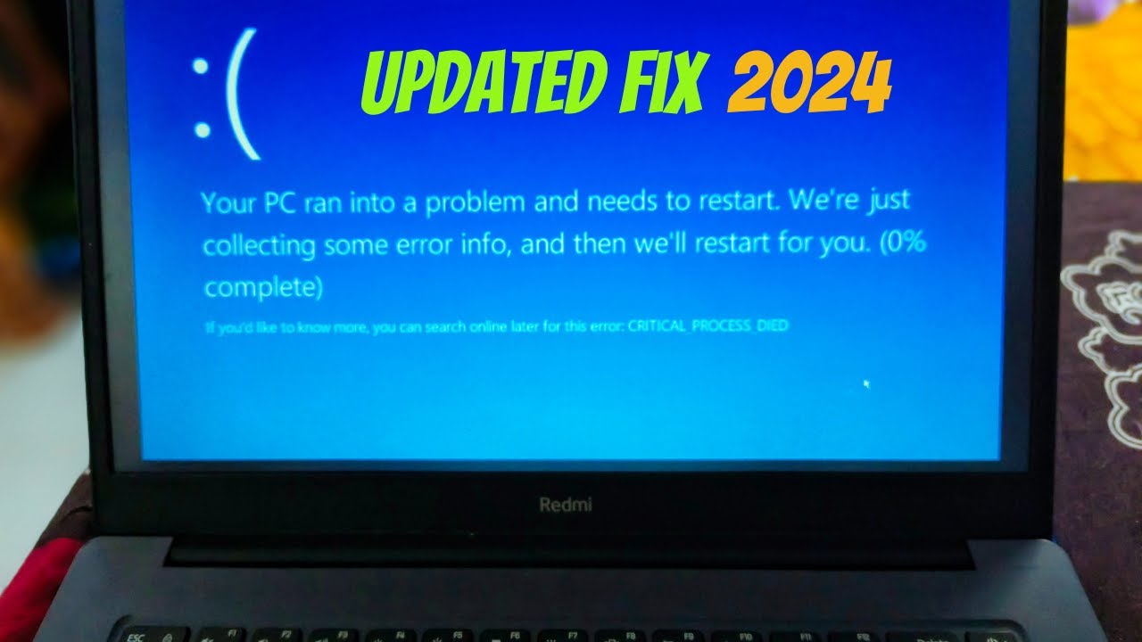 Как исправить ошибку «Критический процесс умер» на синем экране в Windows 11 и 10