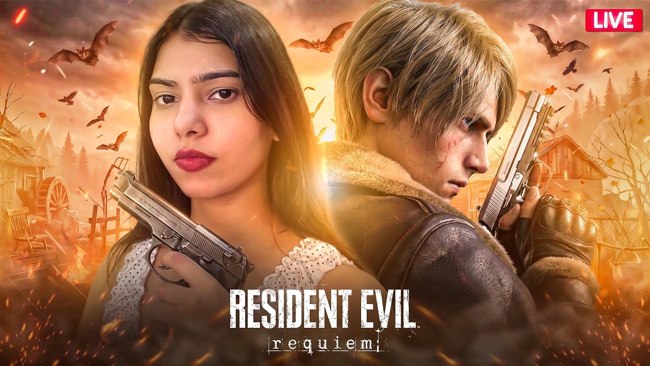 RE9🔴Day 2 of  Resident Evil Requiem || #rdr2   #residentevil #gamergirl