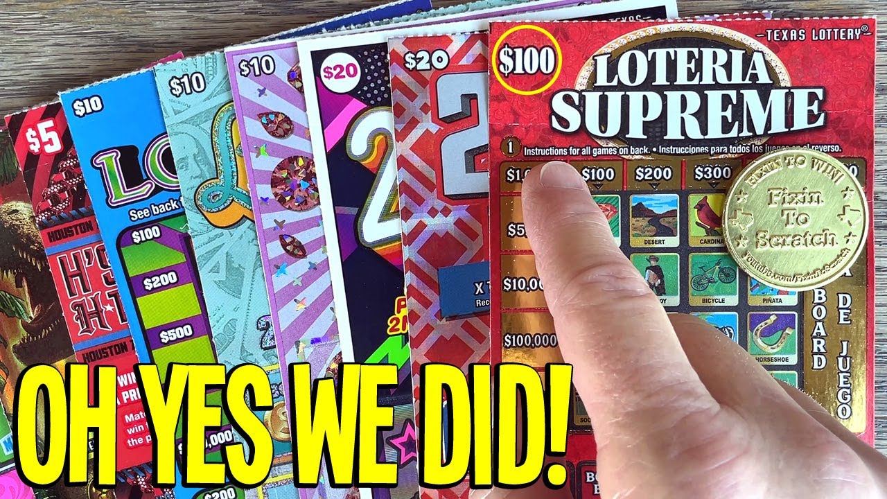 Oh Yes We Did! $290 Lottery Tickets