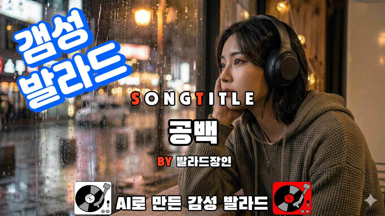 by 발라드장인 (제목:공백) 공백,발라드장인,ai노래,작곡