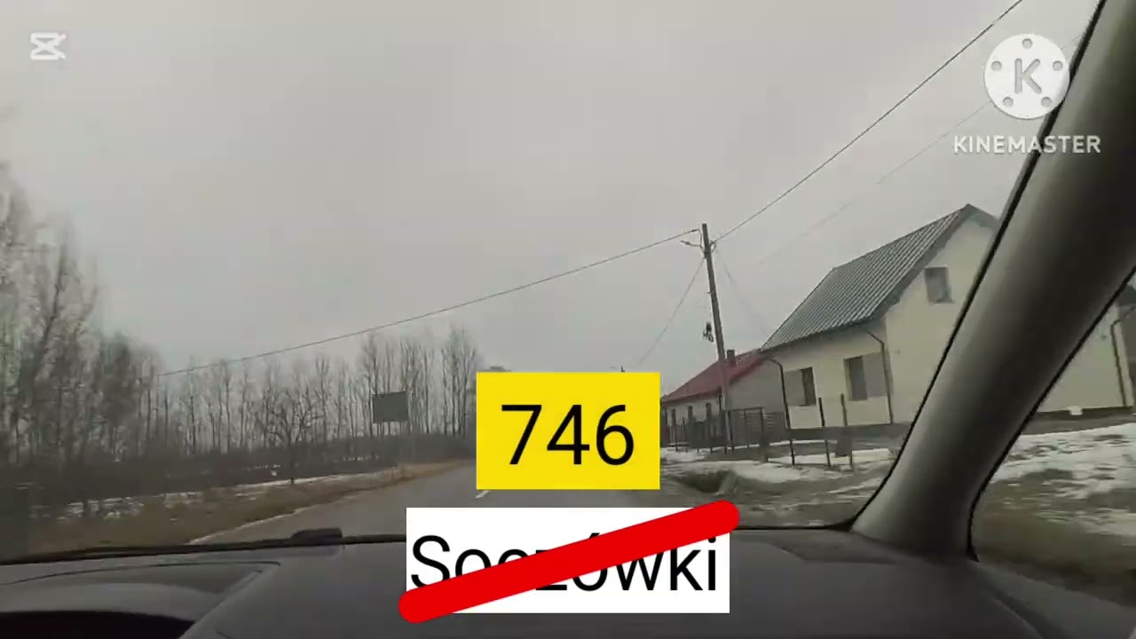 DW746 Żarnów - Końskie x3