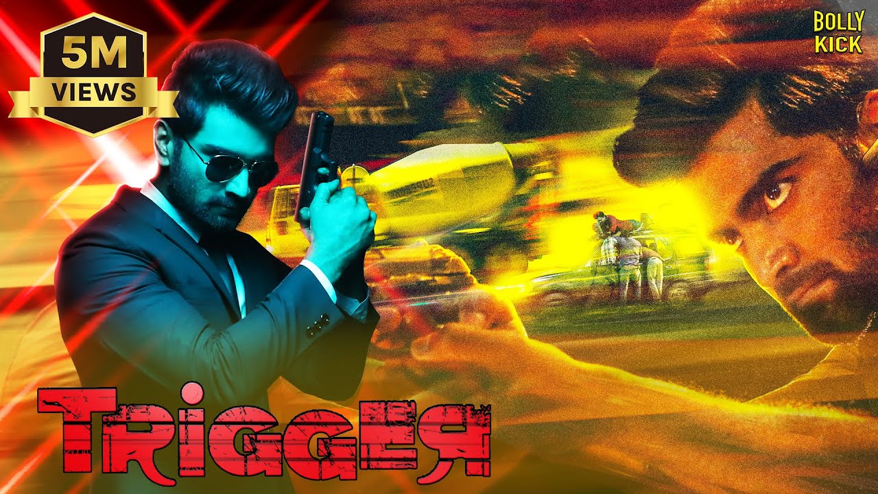 Trigger | Hindi Dubbed Movies 2024 | Atharvaa, Tanya Ravichandran, Munishkanth | Hindi Full Movie