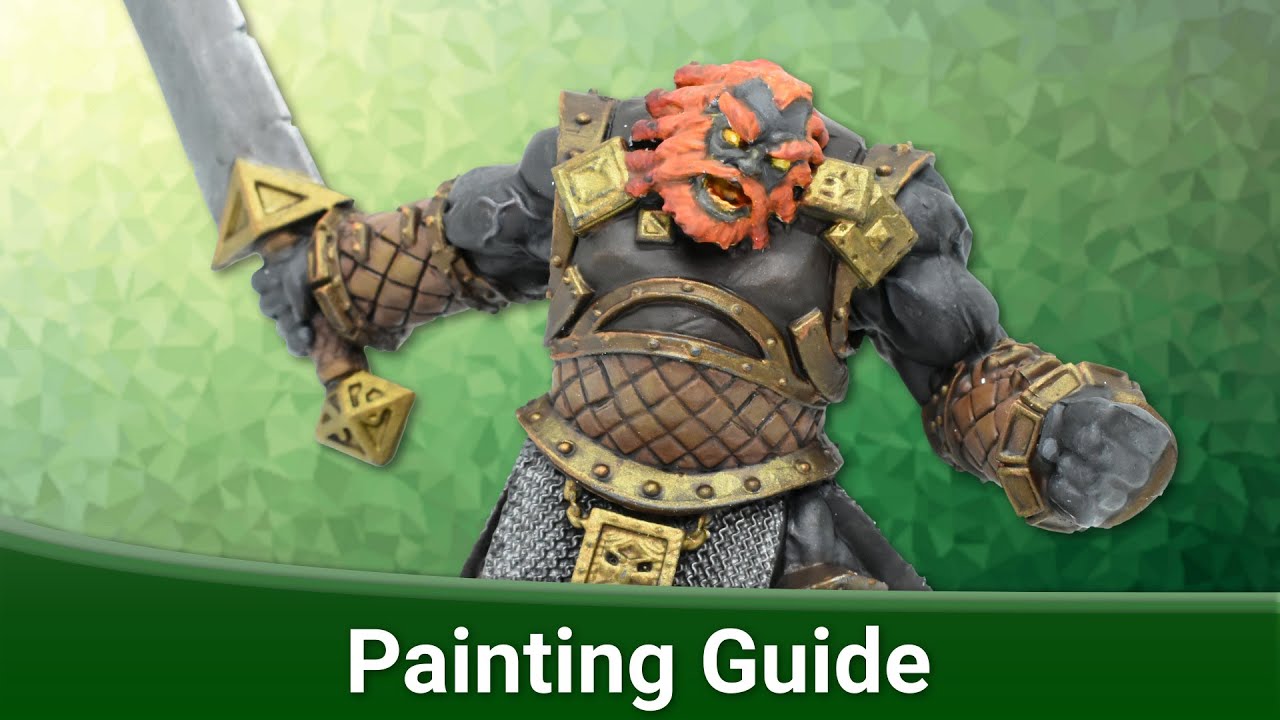 Fire Giant (Coal & Ember Skintones) | Painting Guide