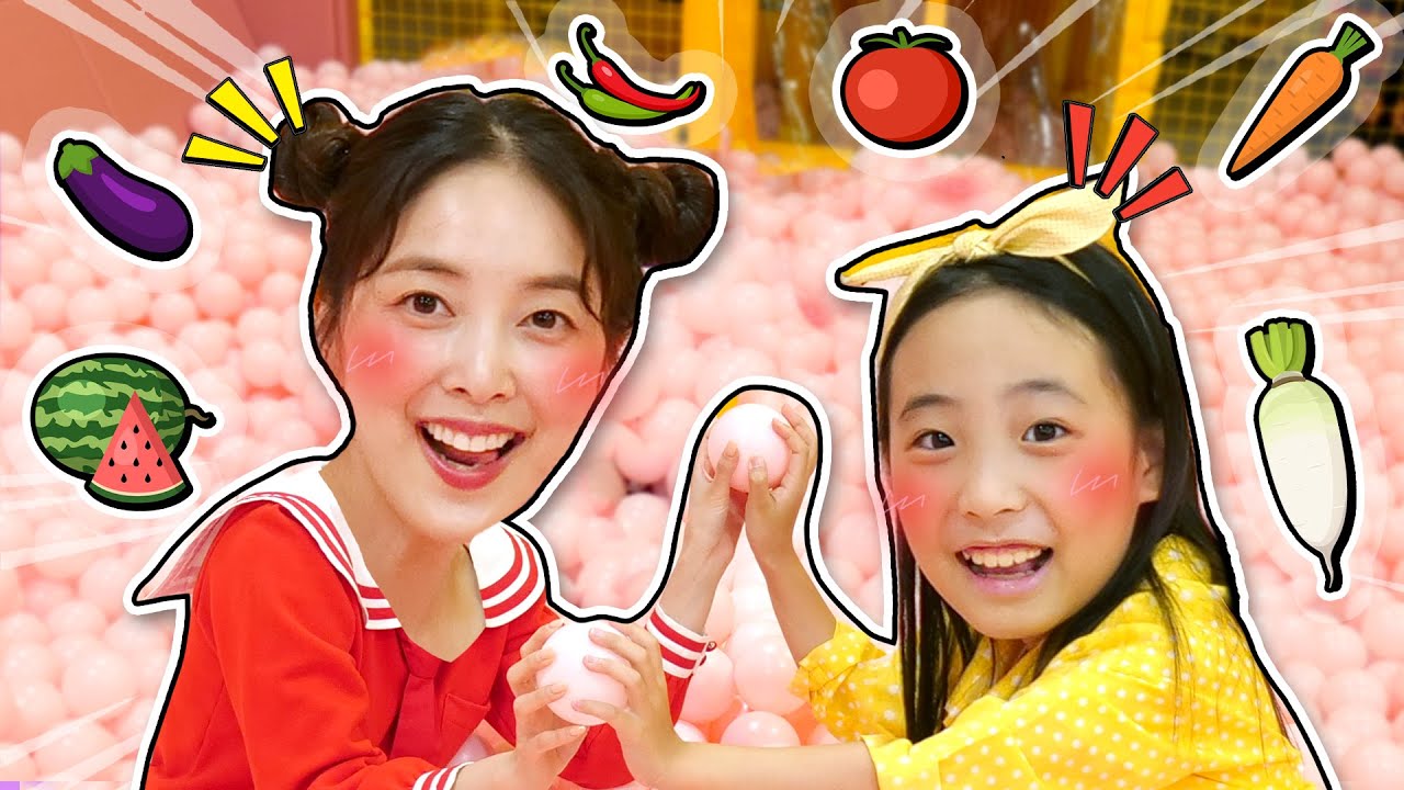 어린이 유튜브 틀어줘 🌟🎬 Follow DANI 🧸 레인보우 키즈카페에서 과일 찾기 놀이 [다니유치원]
