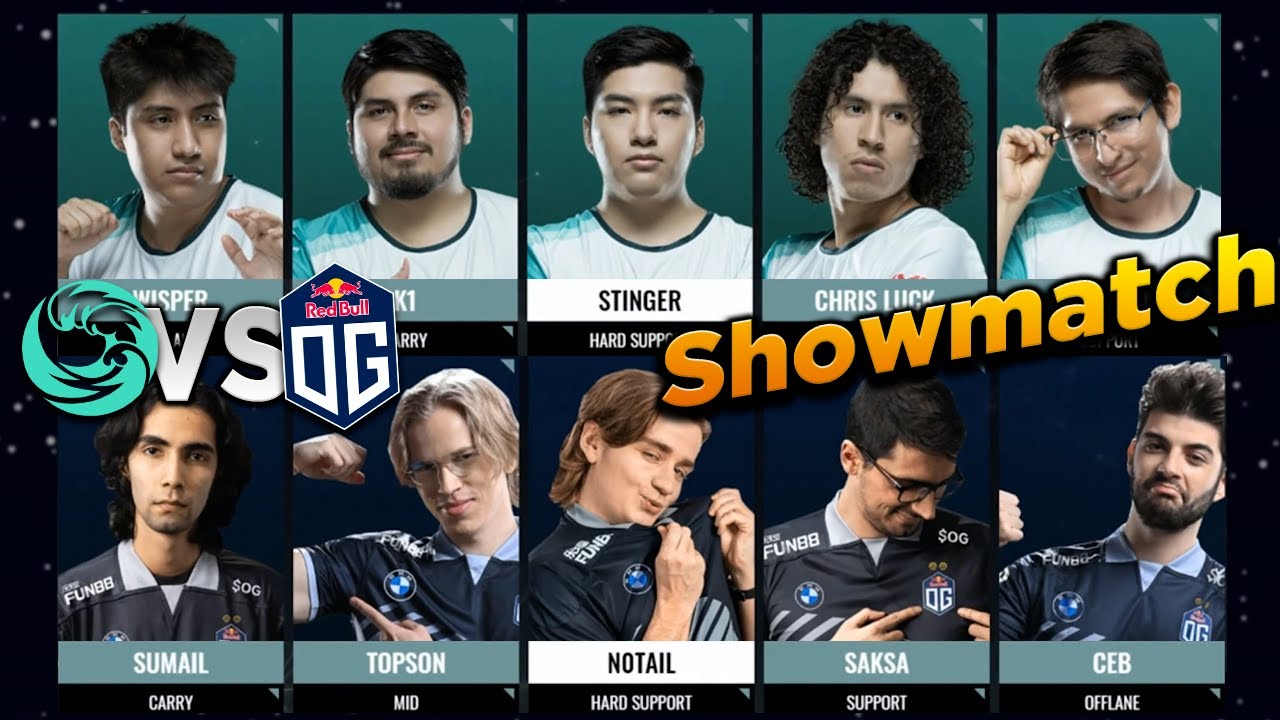 OG vs Beastcoast - Pre y Post Game |Partida de Exhibici&oacute;n|