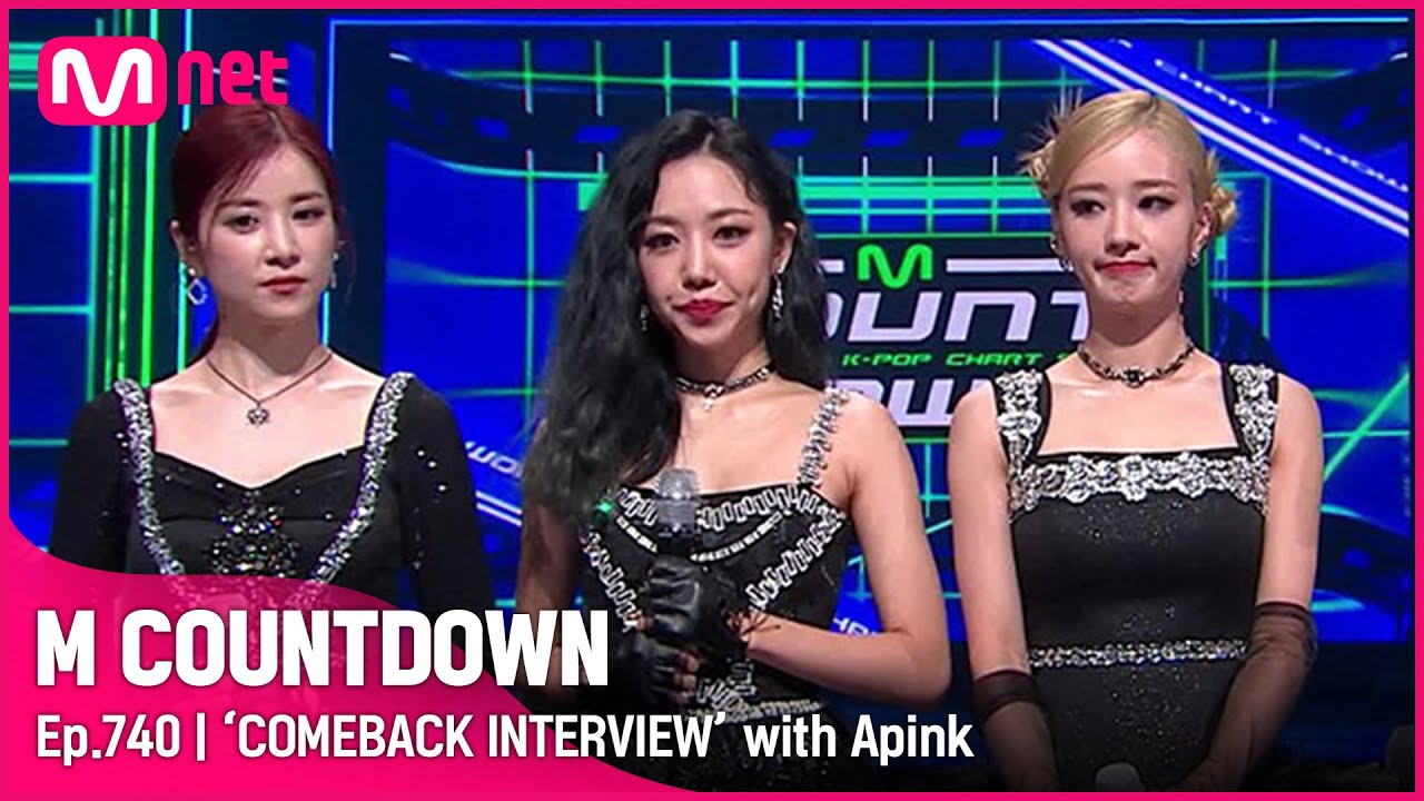 [EN/JP] [‘COMEBACK INTERVIEW’ with Apink] #엠카운트다운 EP.740 | Mnet 220217 방송
