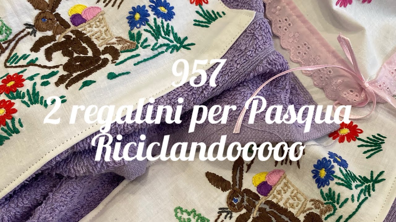 Pasqua 2 regalini veloci riciclandoooo