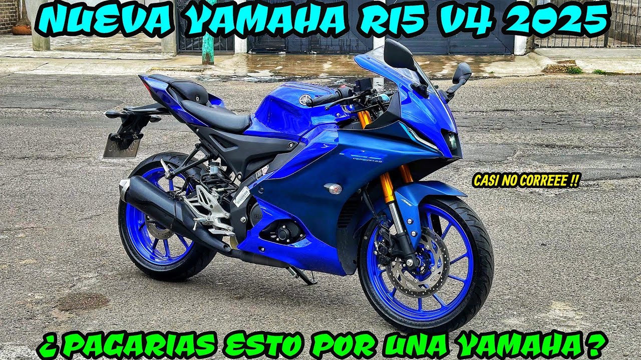 NUEVA YAMAHA R15 V4 2025 REVIEW Y PRUEBA A FONDO😱 LA MEJOR DEPORTIVA DEL SEGMENTO🔥 TODO ESTO OFRECE✅
