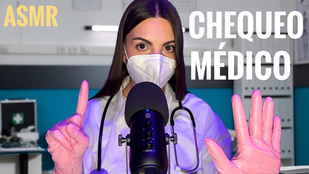 ASMR | Tu MÉDICA te realiza un CHEQUEO RUTINARIO | ASMR EN ESPAÑOL