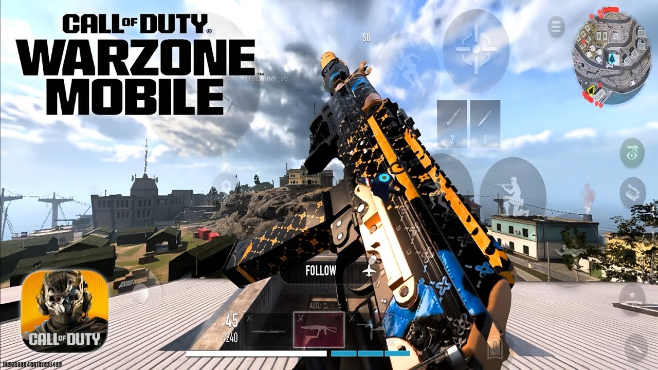 Warzone Mobile Is BACK Online! 🔥 Max Graphics 60FPS Gameplay | iPhone 15 (v4.5.2) #warzonemobile
