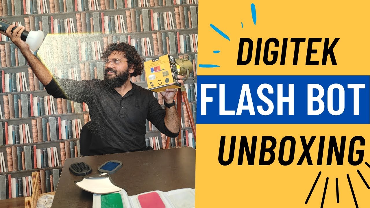 Digitek Flash bot Unboxing | DFB002 | Budget Cheaper than MagMod Diffuser | Best Budget Gears |